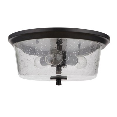 Craftmade Lighting Tyler 3 - Light Flush Mount in  Flat Black