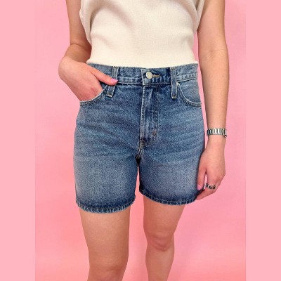 Women's Wo's Janie Denim Short - JUST BLACK DENIM