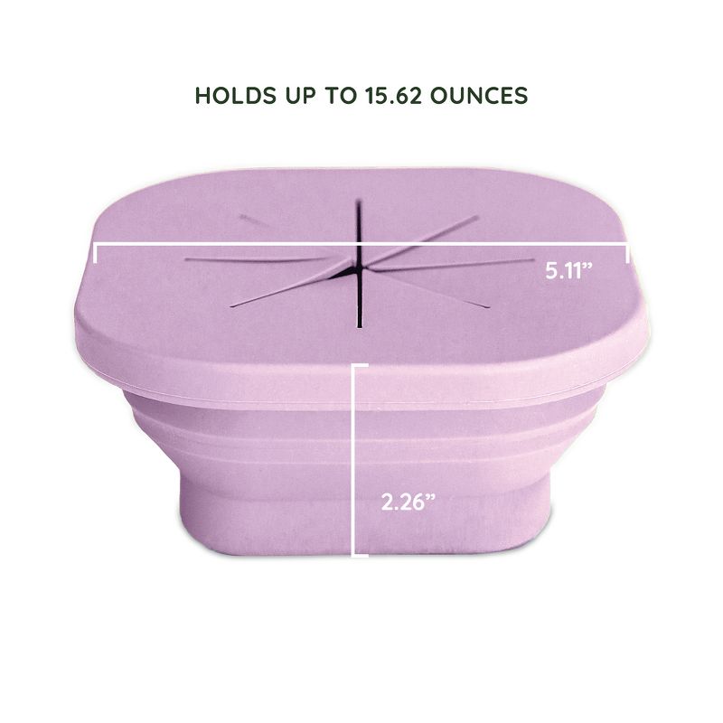 Silicone Collapsible Snack Bowl, 4 of 7