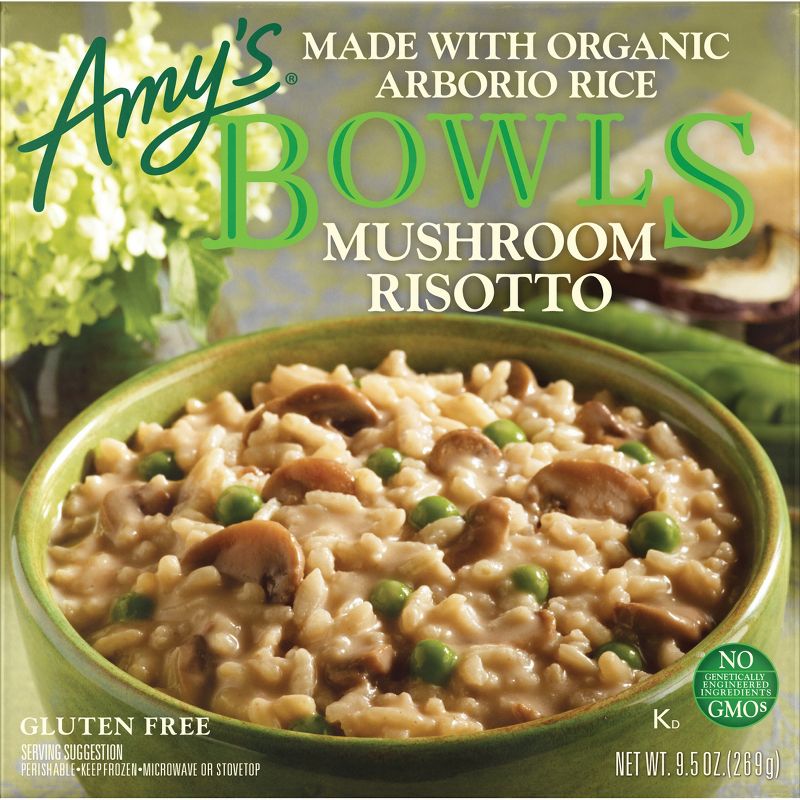 Amy's Mushroom Risotto Gluten Free Frozen Bowls - 9.5oz, 5 of 6