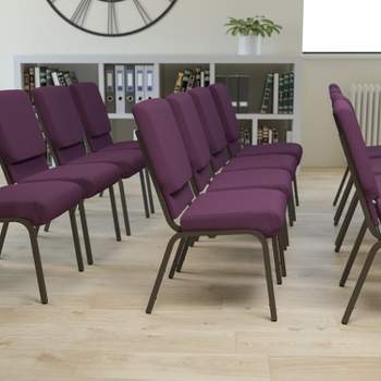 Flash Furniture HERCULES Series 18.5''W Stackable Church Chair