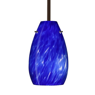 Besa Lighting Pera 9 1 - Light Pendant in  Bronze