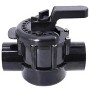 Poolzilla 1.5'' 3 Way Pool Diverter Valve - 1.5'' to 2'' Universal Valve - Compatible with Pentair 263037 - 4 of 4