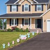 Big Dot of Happiness Buck or Doe - Yard Sign and Outdoor Lawn Decorations - Hunting Gender Reveal Party Yard Signs - Set of 8 - 2 of 4