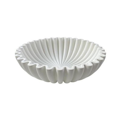 Ruso Weights Modern Centerpiece Accent Fruit Bowl