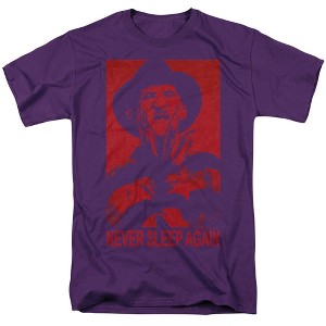 Nightmare On Elm Street Never Sleep Again Adult T-Shirt - 1 of 4