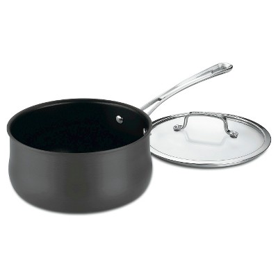 Cuisinart Contour 3qt Hard Anodized Saucepan with Cover - 64193-20