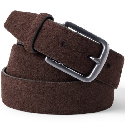 Lands' End Men's Suede Belt