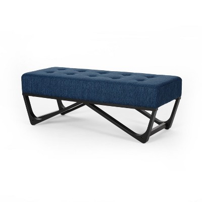 NicBex Modern 47" Bedroom Bench Accent Stools with Button Tufted Top for Bedroom and Entryway