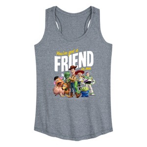 Women's - Disney - You've Got A Friend In Me Graphic Racerback Tank - 1 of 4