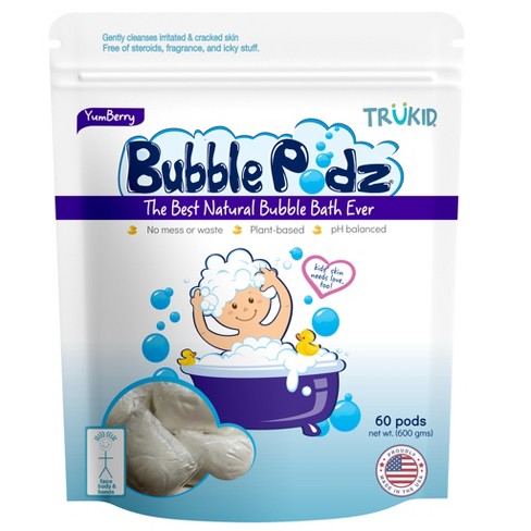 Trukid Bubble Podz Bubble Bath Yumberry (60 Count)