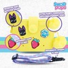 Swop Pop Ultimate Purse Set - Kids Fashion Toy with Pops, Badges, Strap & Fluffy Pompom - Girls Fashion Accessories, Trendy Bag - (Yellow) - 3 of 4
