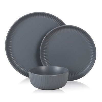Stone Lain Logan 24-Piece Dinnerware Set Stoneware, Service for 8