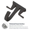 PAGED Bathroom Faucet with 4 Inch Center-Set, 2-Handle Sink Faucet with Overflow Hole and 2 Supply Lines Included for Bathroom - 2 of 4