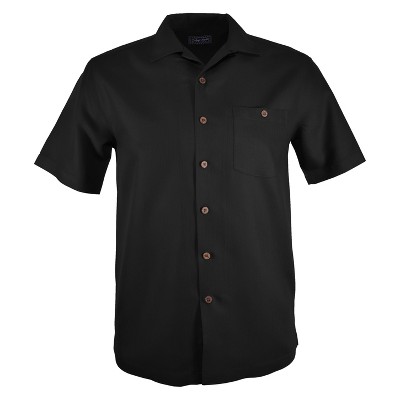 black button up t shirt