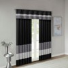 DSVIMOY Curtain Panels, Pintuck Curtain Panel for Living Room, Bedroom, Multicolor, 84"*50"*0.13" - 2 of 4