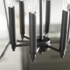 Quorum Lighting Gabriel 6-Light Entry Pendant, Noir Finish, 17W x 21H - 4 of 4