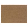 Oriental Weavers  Outdoor Tan Polypropylene Solid Machine-Woven Area Rug - 3 of 4