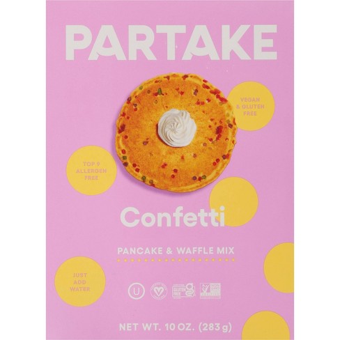 Partake Gluten Free Confetti Pancake & Waffle Mix - 10oz - image 1 of 4