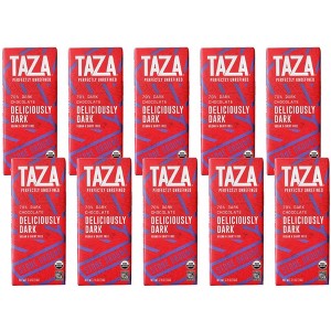 Taza Chocolate Dark Chocolate Bar Organic - Case of 10/2.5 oz - 1 of 3