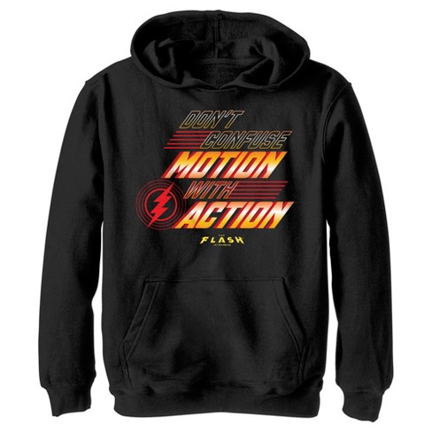 Boy s The Flash Don t Confuse Motion Pull Over Hoodie Target