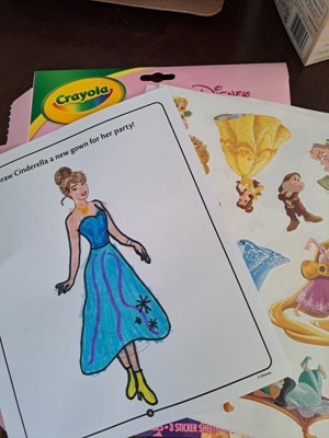 Crayola Princess Color & Sticker Activity Set : Target