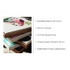 (Set of 2) 23"x33" Sylvie Beaded Emerald Alps 1 and 2 Framed Canvas Arts by Nikita Jariwala White - Kate & Laurel All Things Decor - 2 of 4