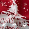 Christmas Pillow Covers Set of 4 Farmhouse Christmas Decorations Snowflake Throw Pillow Covers Deer Xmas Tree Cushion Covers for Sofa Couch Decor - 2 of 4