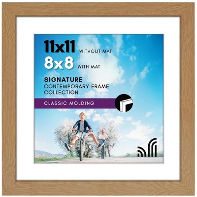 Americanflat Picture Frame with shatter-resistant glass - Available in a variety of sizes and styles