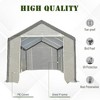 20' L x 10' W x 9' H Large Walk-in Greenhouse with Roll Up Door, 8 Closeable Windows - 4 of 4