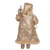 Kurt Adler 17-Inch Light Gold Santa with Staff and Bells - 4 of 4