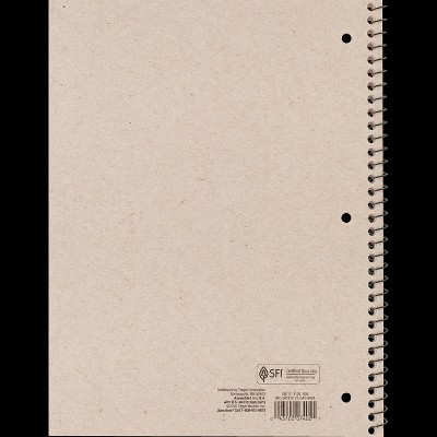 College Ruled Orange 1 Subject Flexible Plastic Cover Spiral Notebook - up&up&trade;: 70 Pages, 3 Hole Punched, Tween & Teen