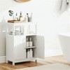Resenkos  Bathroom Floor Cabinet Freestanding Storage Organizer, - 2 of 4