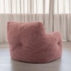 ROOMTEC Bean Bag Chair, Velvet Tufted Foam Accent Lazy Sofa Chair Floor Couch Chair - 3 of 4
