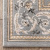 Patrician Trellis French European Formal Traditional / Contemporary Floral Thick Soft Plush Area Rug - 4 of 4