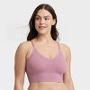 Women's Ribbed Seamless Longline Bralette - Auden™ - 4 of 4