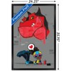 Trends International Marvel's Moon Girl & Devil Dinosaur - Wall Art Framed Wall Poster Prints - 3 of 4