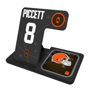 NFL Cleveland Browns Players Game Tactic 15-Watt 3 in 1 Charging Station - 1 of 4