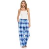 Casual Nights Women's Flannel Pajama Sleep Pants, Super Soft Plaid Pjs Bottoms - 2 of 4
