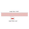 Unique Bargains Waterproof Reflective Sticker Warning Tape for Bike Motorcycle 19.69" 6 Pcs - 3 of 4