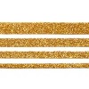 Bright Creations 7 Rolls Crystal Rhinestone Adhesive Strips for Crafts, Decor, Gifts (4 Sizes, Gold) - image 4 of 4