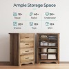 Drawers Dresser for Bedroom, Wood Bedroom Dresser Modern Drawer Chest - 3 of 4