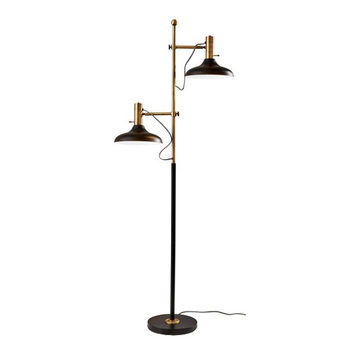 Kramer Floor Lamp Black Adesso Target