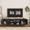 LIVAREEmlen Modern TV Stand Fluted 68" , Entertainment Center with Storage Doors, TV Console Media Cabinet, for 55+ Inch TV, Living Room - 4 of 4