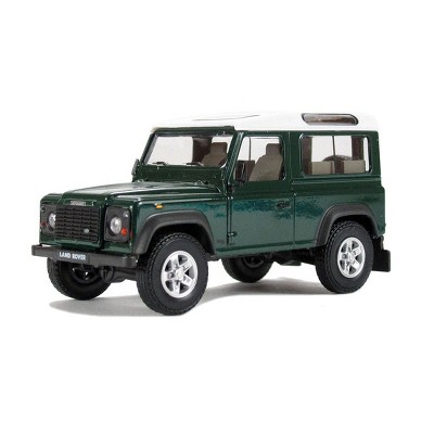 Land Rover Defender Dark Green 1/43 Diecast Model Car by Cararama