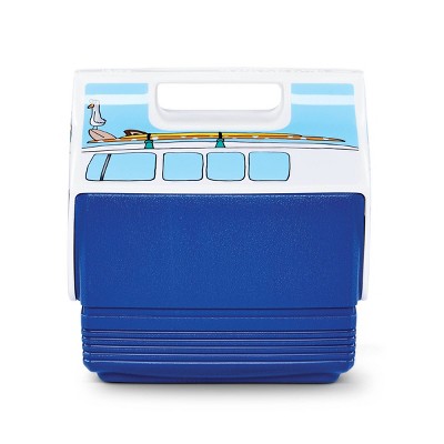 Igloo Playmate Mini Volkswagen VW Van Blue 4qt Portable Cooler