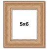 PosterPalooza | Photo Size Weathered Yellow Picture Frame - UV Acrylic, Foam Board Backing, Hanging Hardware - 2 of 4