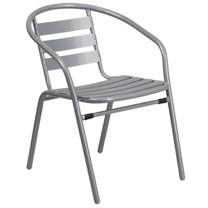 Riverstone Furniture Collection Chair With Slats Silver