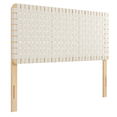 Modway Sparta Weave Queen Vegan Leather Headboard