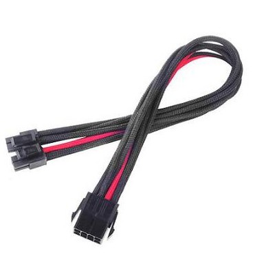 SilverStone Technology  ATX 24pin to MB-24pin(300mm) Power Cable Extneder Bicolor- Black & Blue